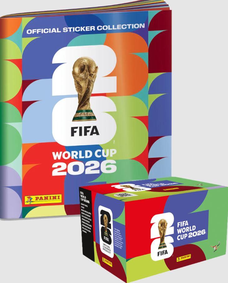 FIFA WORLD CUP 2026 Sticker Album & 100 Packets - Panini