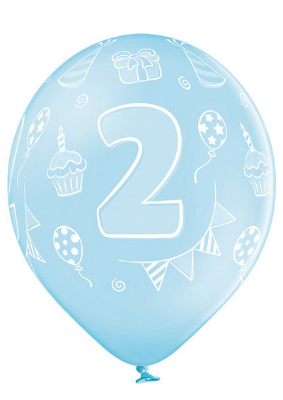 Age Number 2 -QTY5 - 11"