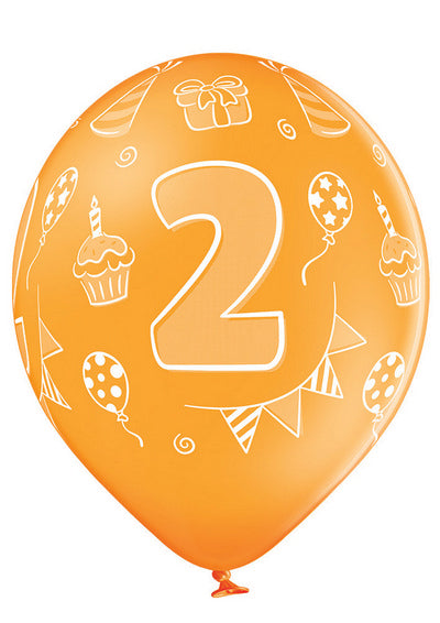 Age Number 2 -QTY5 - 11"