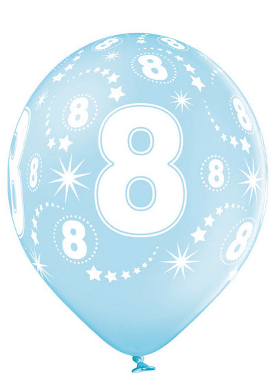 Age Number 8 - QTY5 - 11"