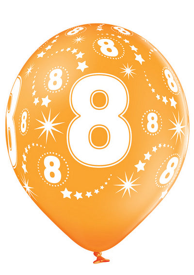 Age Number 8 - QTY5 - 11"