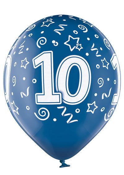 Age Number 10 - QTY5 - 11"