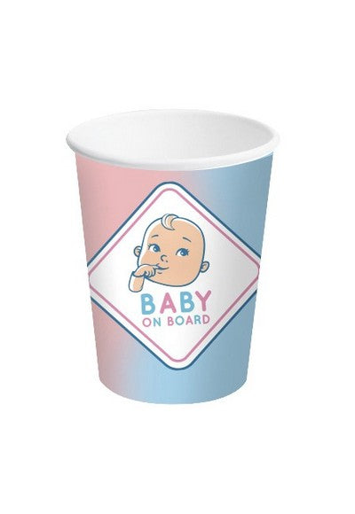Gender Reveal Paper Cups
