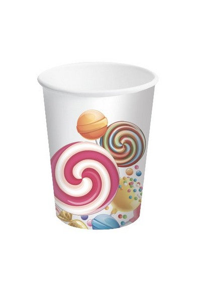 Candy Theme Paper Cups