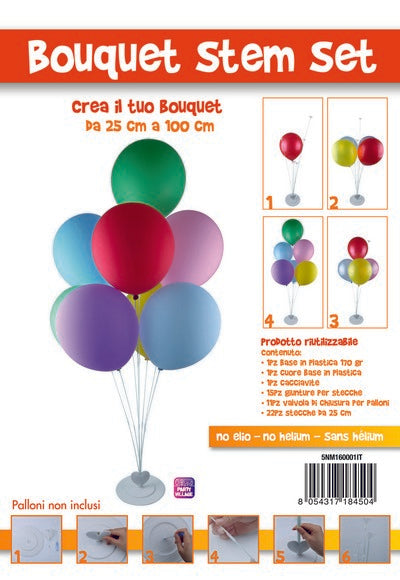 Bouquet Stem Set - Balloon Stand