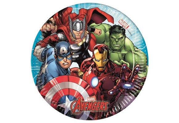 Avengers Paper Plates