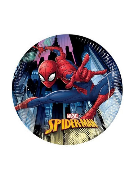 Spider Man Paper Plates