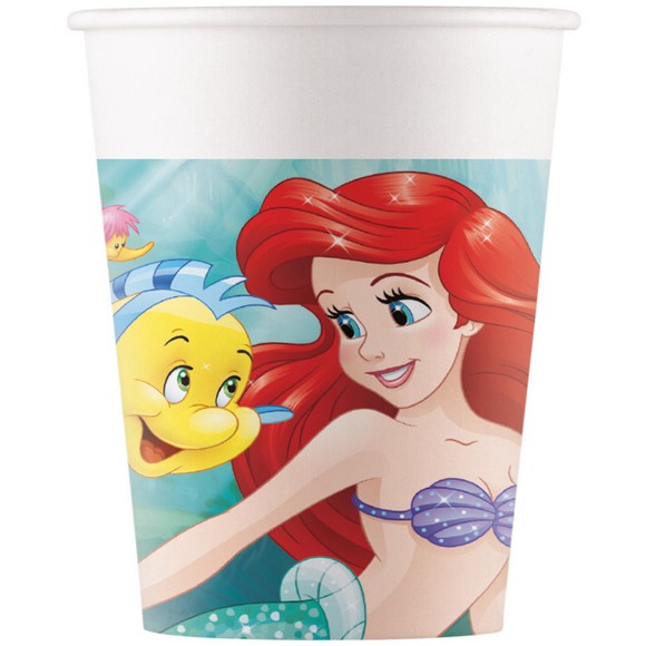 Ariel Mermaid Cups