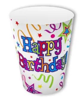 Happy Birthday Cups