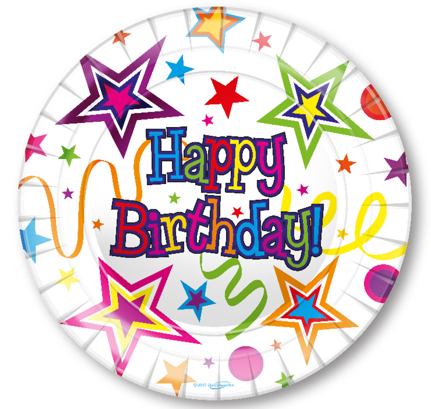 Happy Birthday Plates
