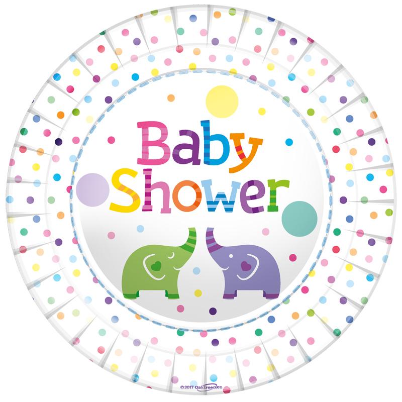 Baby Shower Plates
