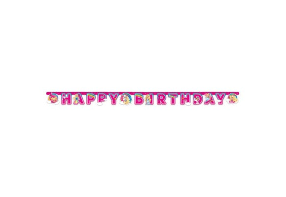 Barbie Happy Birthday Banner