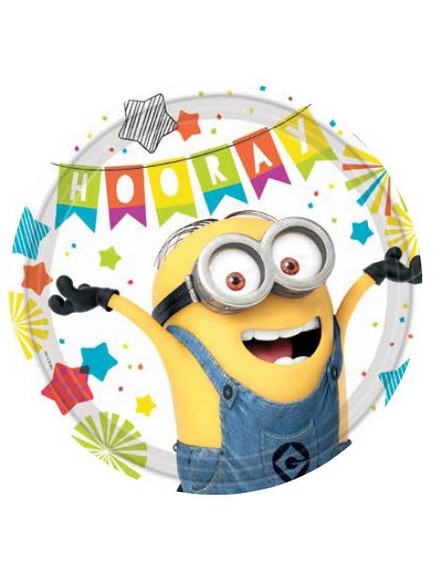 Minions Paper Plates