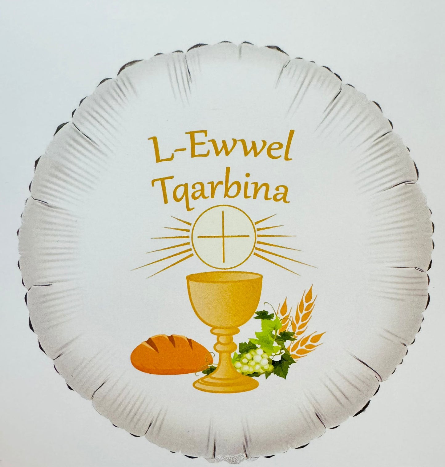 L-Ewwel Tqarbina (Holy Communion) Foil Balloon 18"