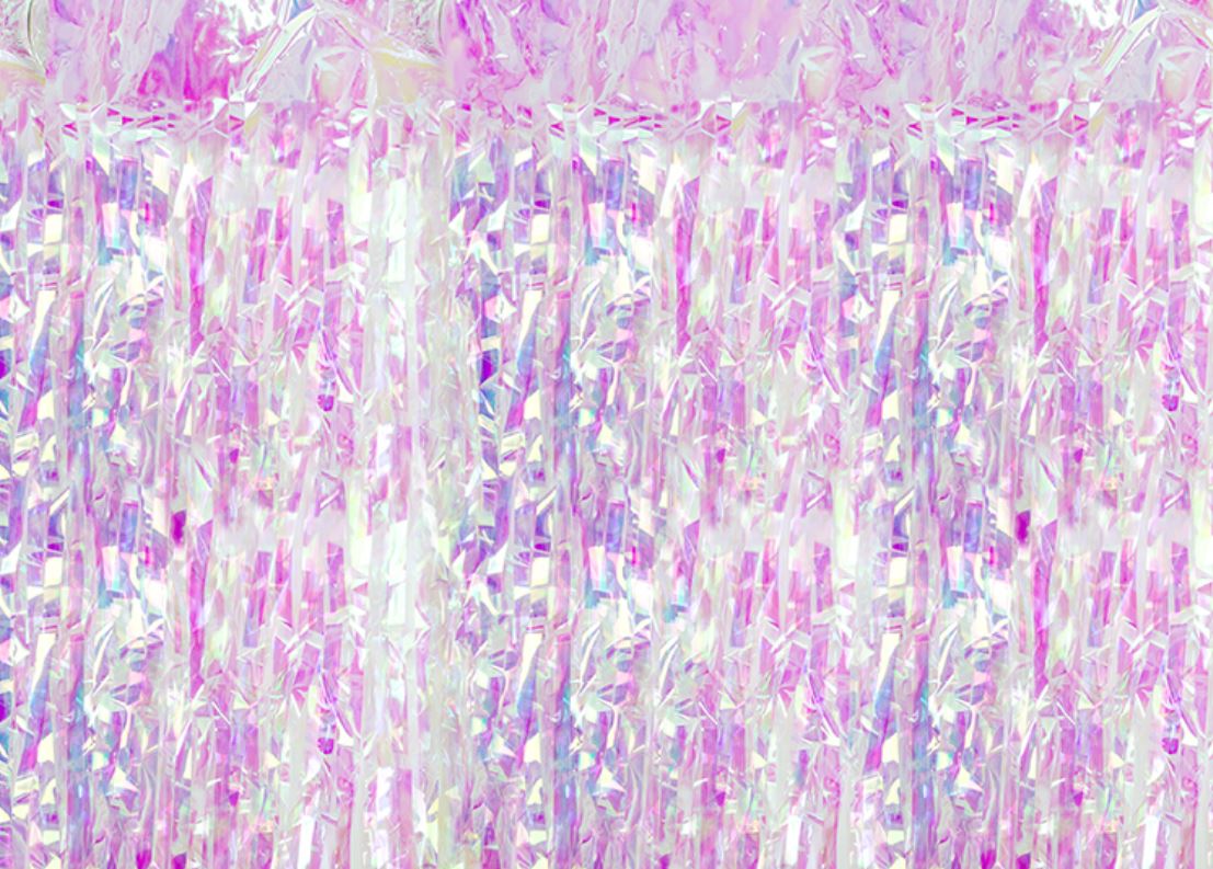 Iridescent Party Curtain