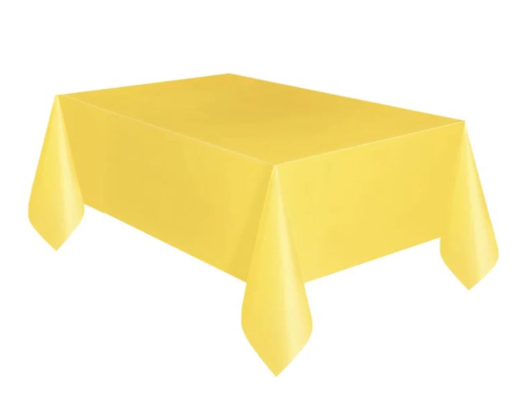 Yellow Table Cover 1.37m x 2.74m