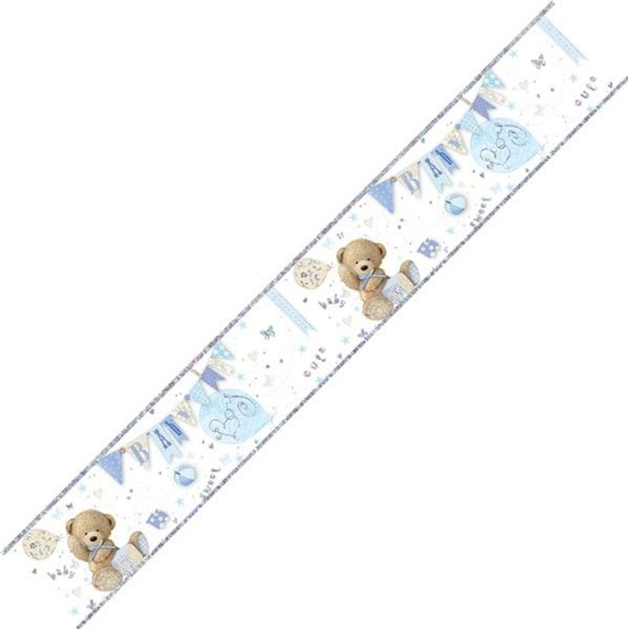 Baby Boy Banner Blue