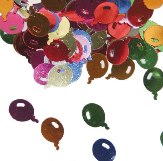 Table Confetti Multi Colour Balloons