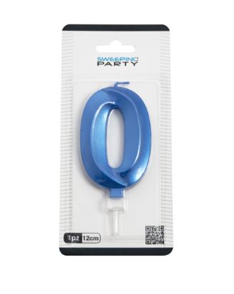 3D Candle NR.0 Blue