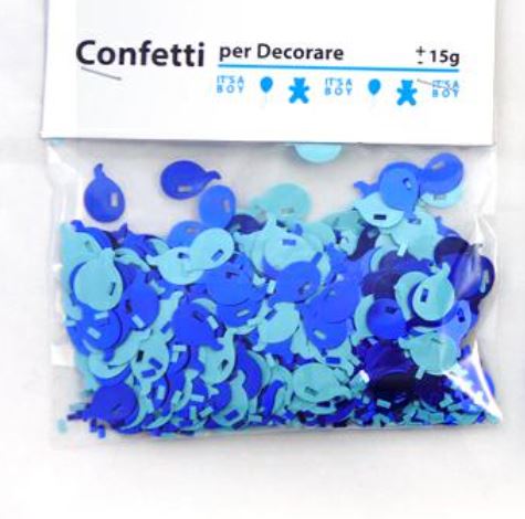 Table Confetti - Balloons Blue