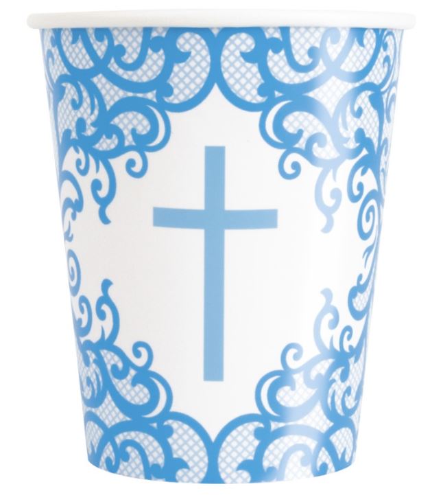 Blue Cross Cups