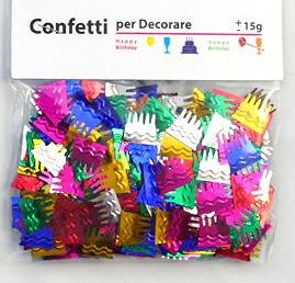 Table Confetti Multi Colour Cakes