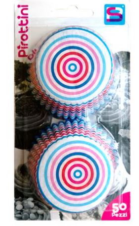 Printed Baking Cups 50 PCS 11cm
