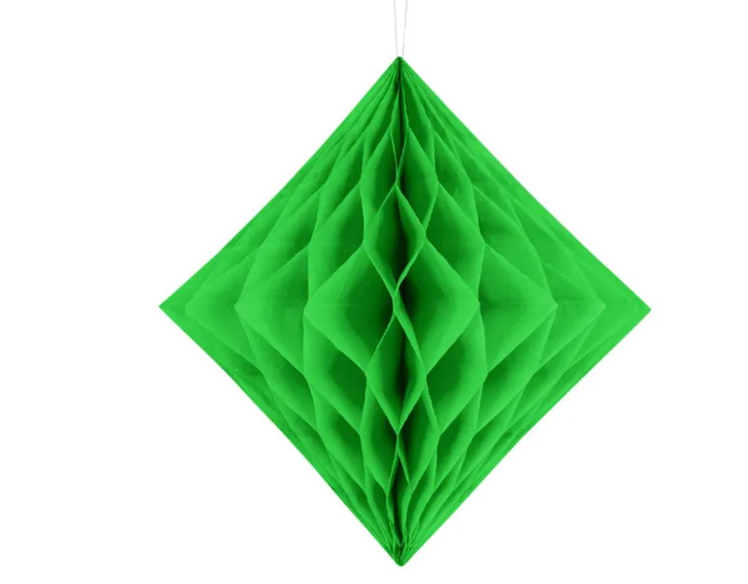 Honeycomb Diamond Green 20cm