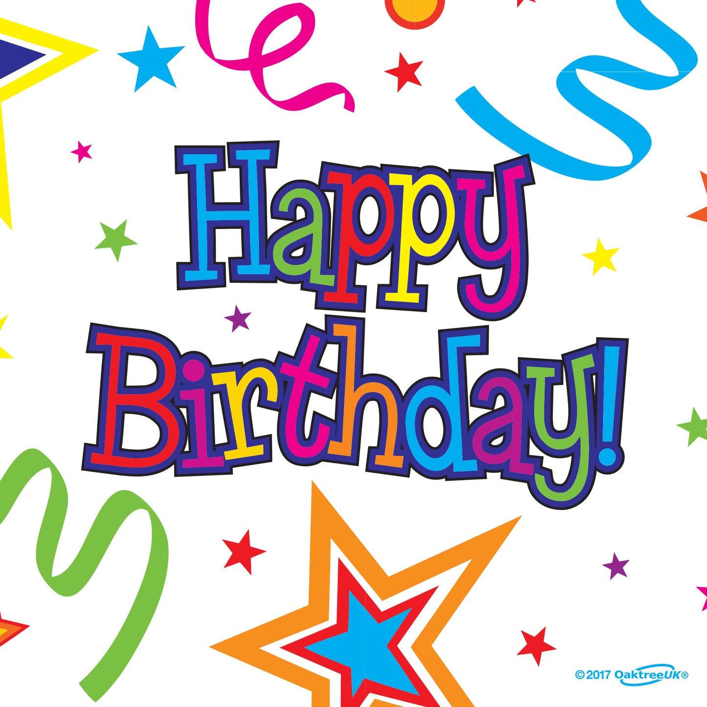 Happy Birthday Napkins