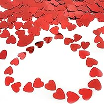 Table Confetti 2cm Hearts - 10g