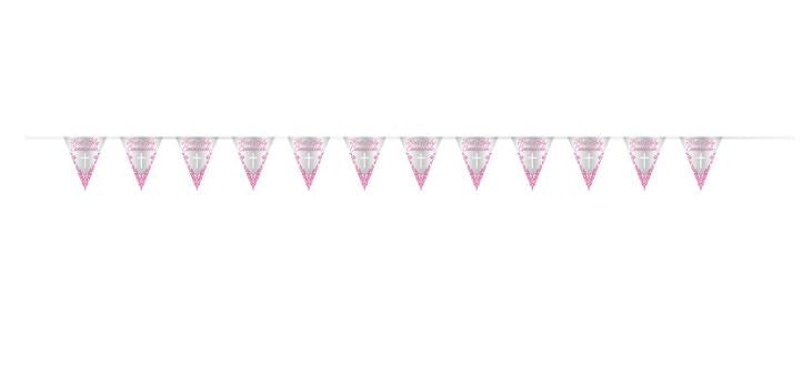 Pink First Holy Communion Bunting