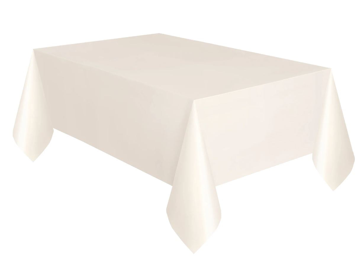 Ivory Table Cover 1.37m x 2.74m