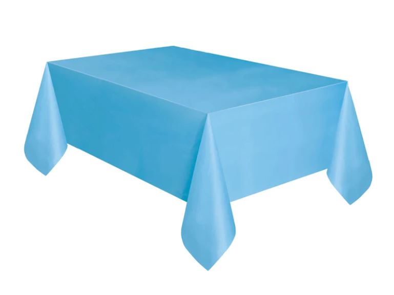 Light Blue Table Cover 1.37m x 2.74m
