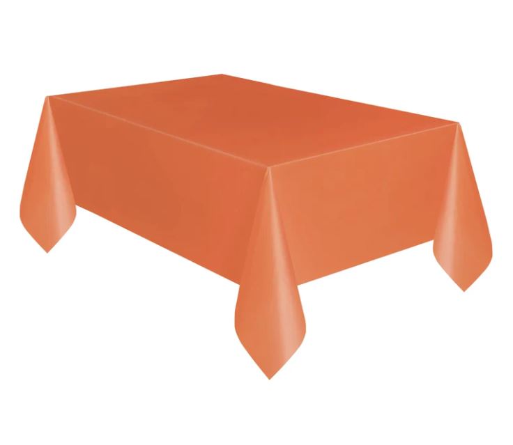 Orange Table Cover 1.37m x 2.74m
