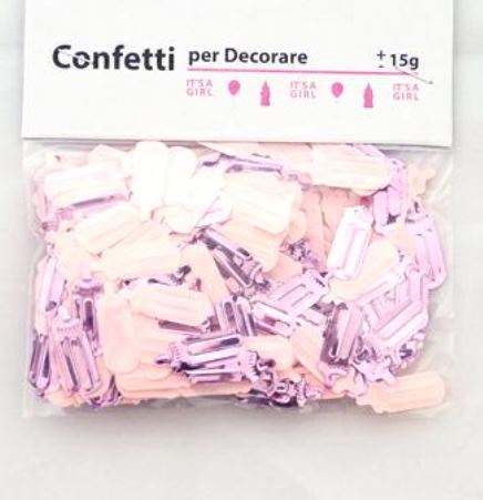 Table Confetti - Bottles Pink