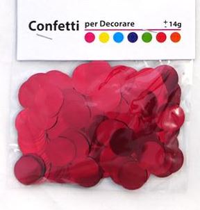 Table Confetti Red Circles - 14g