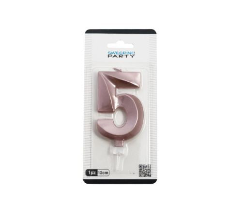3D Candle NR.5 Rose Gold
