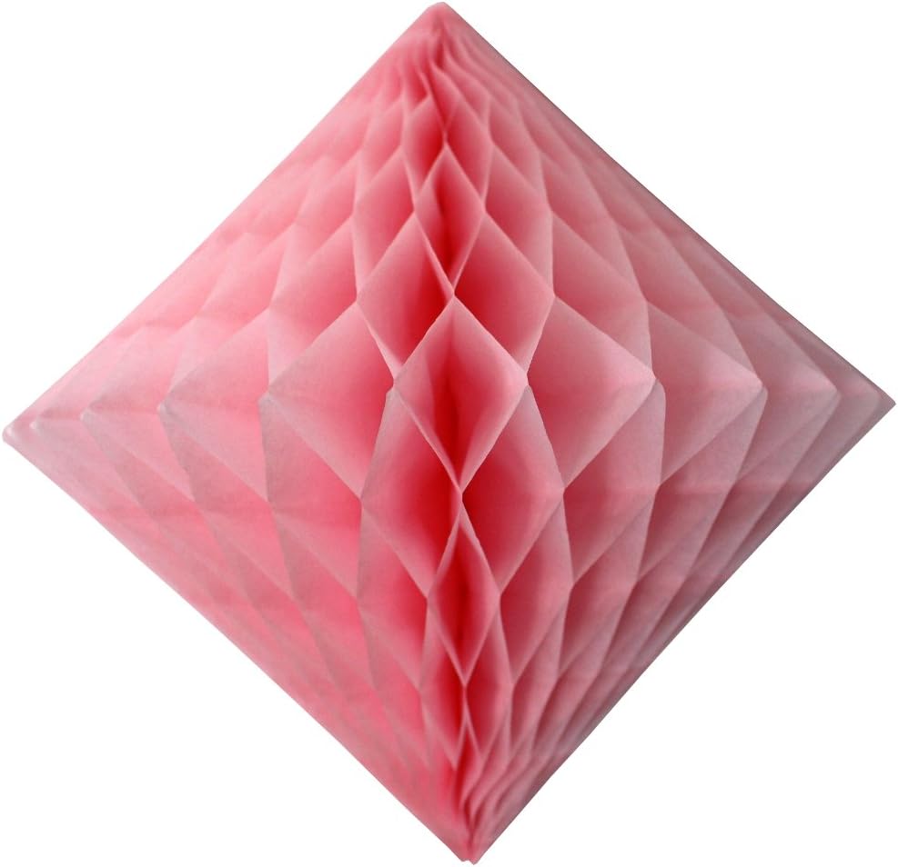 Honeycomb Diamond Light Pink 30cm