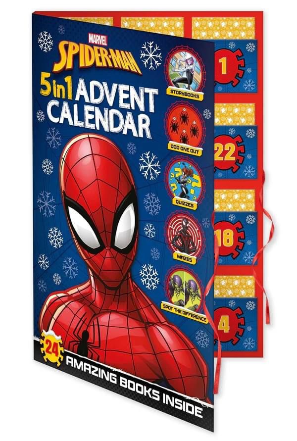 Spider Man 5 in 1 Advent Calendar