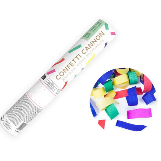 Multi Colour Confetti Cannon 40CM