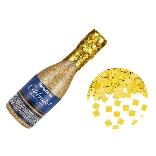 Champagne Confetti Cannon Gold 20.5CM