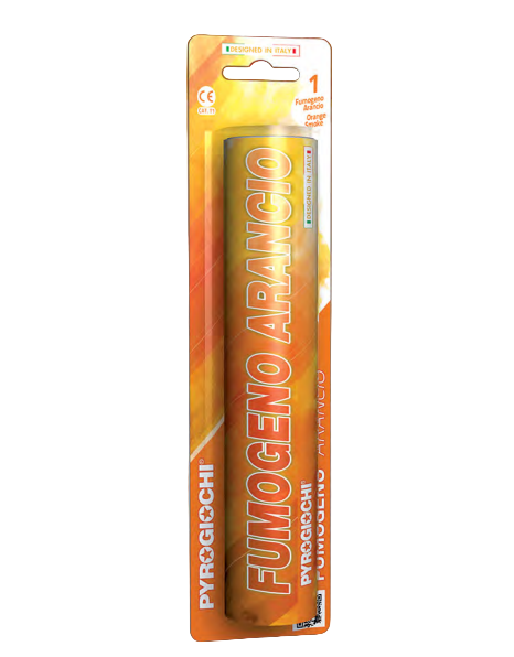 Orange Outdoor Smoke Bombs